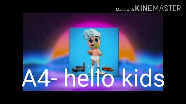 А4-ХЕЛОУ КИДС 4 МИНУТ [Чек описание]