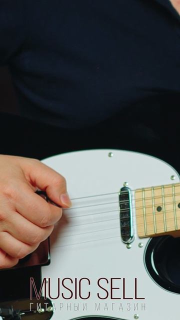 HOMAGE TELECASTER BLACK WORDS - MUSIC SELL V