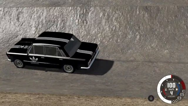 ОСТАТЬСЯ В ЖИВЫХ ! КАМАЗ ПРОТИВ АБИБАС ТАЗОВ - BEAMNG  DRIVE