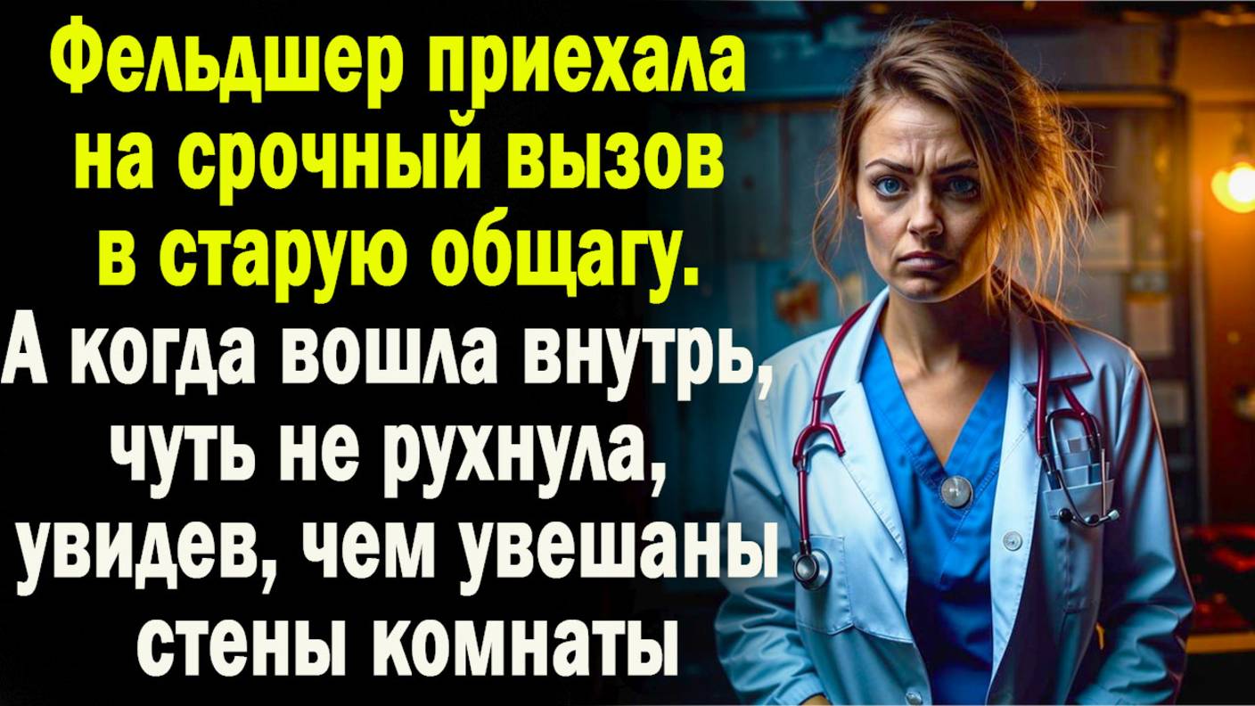 Фельдшер приехала на срочный вызов в старую общагу. А когда вошла внутрь, чуть не рухнула, увидев