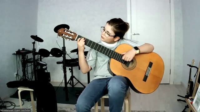 ➡️ВидеоКонспект урока. 🎼Музыкальная студия VsevGuitar. Уроки гитары во Всеволожске и онлайн🎸