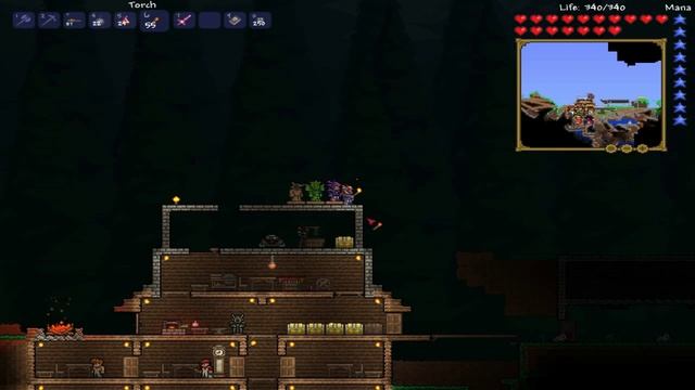 terraria прохождение 18 серия - ( Гоблины напали )