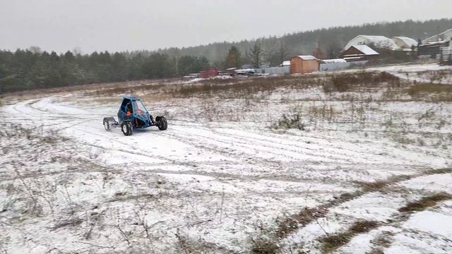 Самодельный Багги. Немного скорости