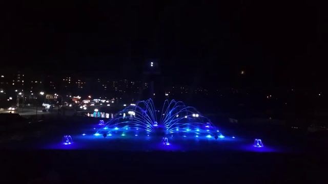 Умань, фонтан с лазерным представлением в 3 Д. 12.09.2021 го?