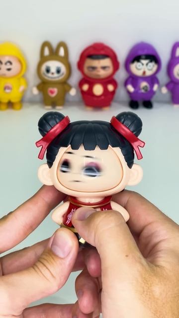 Which One Cute Face Electric Plush Girl