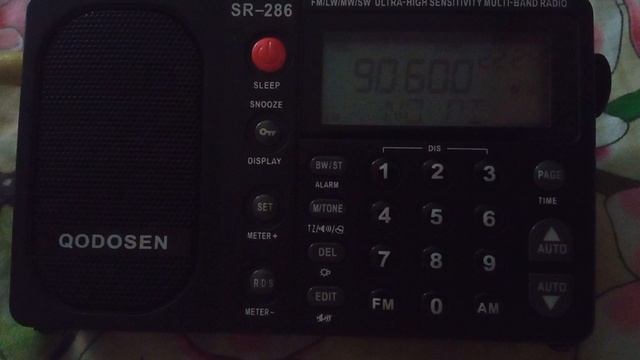 Radio ZU (Romania) 90,6 MHZ (sporadic)