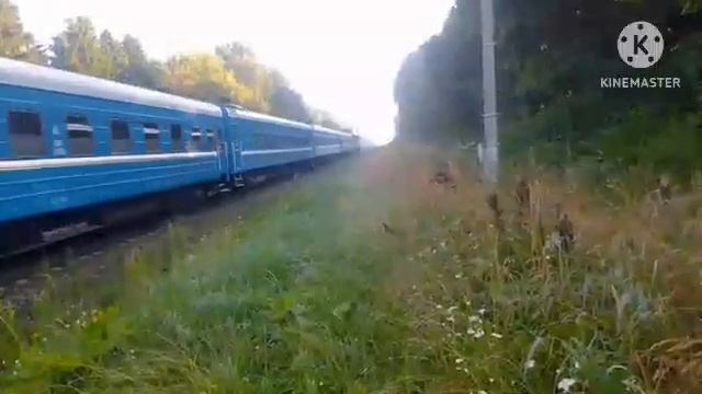 поезд 606 Брест  Полоцк опоздание 1 час 55 минут