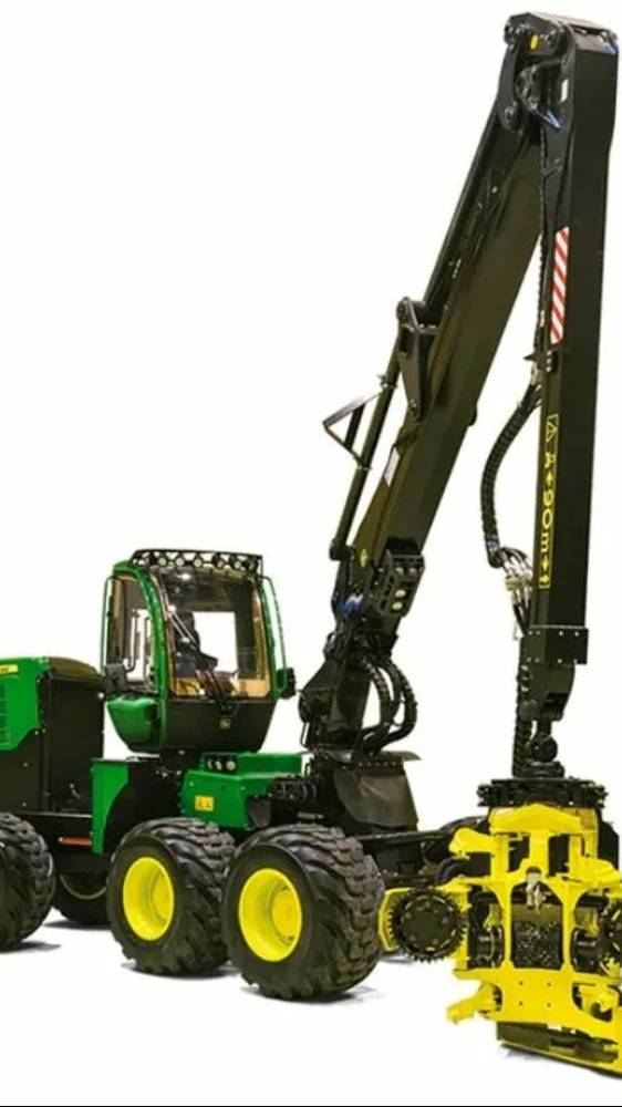 Новый John Deere 1270G + Waratah 425