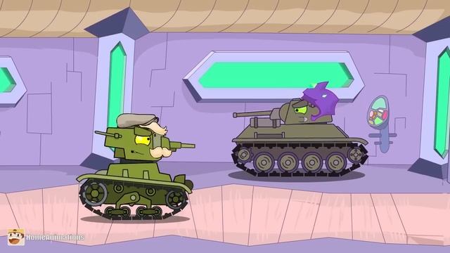 HomeAnimations – Мультики про танки  Смертельный бой - Мультики про танки