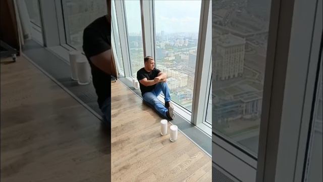 Седьмое небо) Юбилей супруга на 55 этаже Москва-сити.
