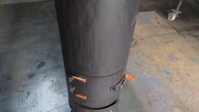 Печь для казана из газового баллона