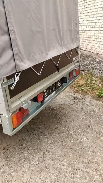Показываем крупным планом  - автоприцеп "Атлет 3.0": кузов, борта, рама #курганскиеприцепы