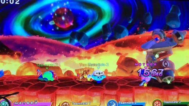 Играем в Super Kirby Clash!!