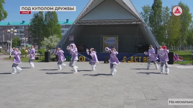 Праздник единства: в Урае в пятый раз прошла акция «Многонациональное добрососедство»