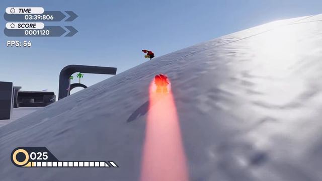 Играю в Sonic Project Hero.