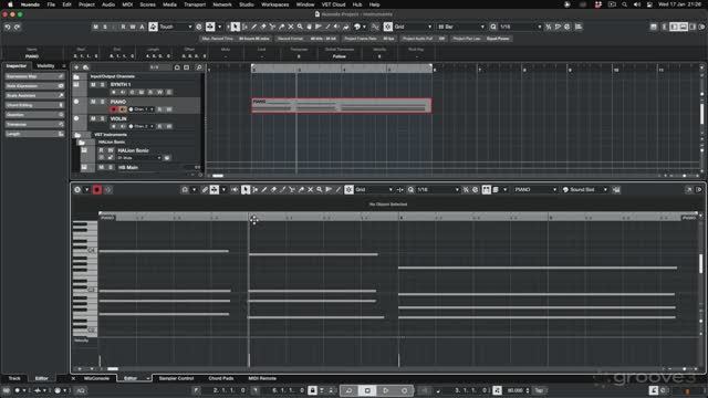 11. Recording MIDI to Your Instrument Tracks