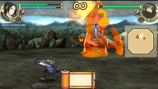 Uchiha Sasuke vs Uchiha Itachi - Прохождение(Naruto shippuden ultimate ninja impact)