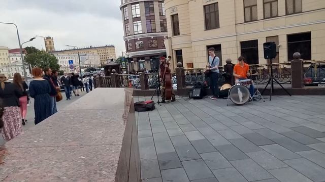 Уличные музыканты - Кукушка. Москва. Кавер.