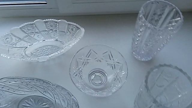 Салатницы и вазы из хрусталя и стекла продаю на Авито