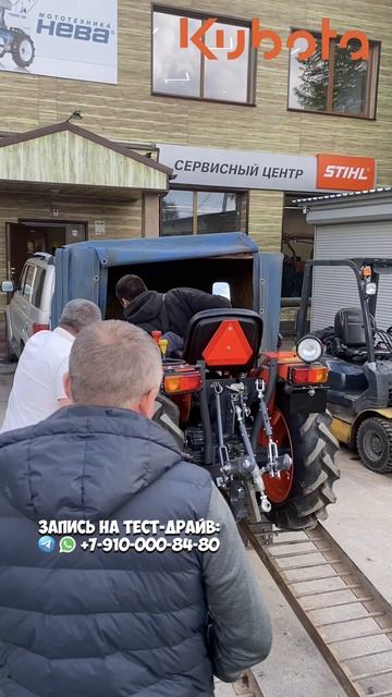 Японец! За 1 млн. рублей Kubota A211N полный привод Super Draft Control #трактор #минитрактор #дом