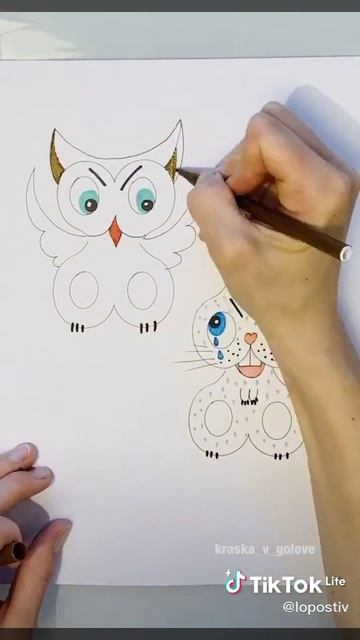 рисуем легко и просто)))) 😍😍😍