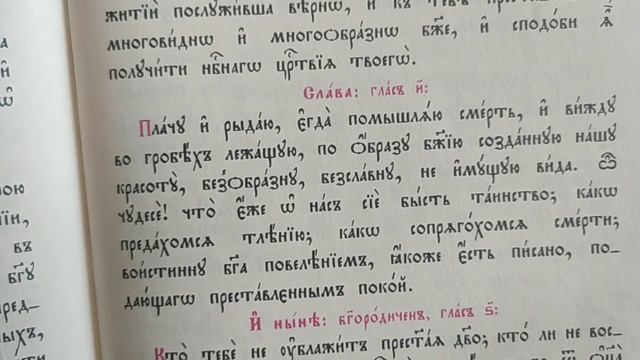 Рассказы о службе. Стихира "Плачу и рыдаю".