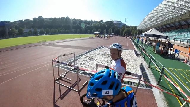 UNICON 18 Одноногая езда на треке