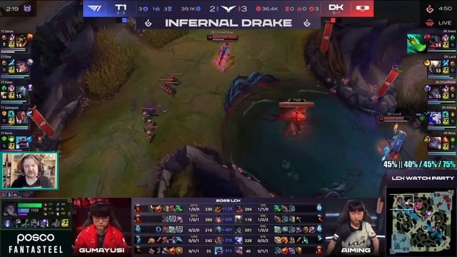 Must See T1 vs. DK | Неделя 4 Игра 3 - LCK Rounds 1-2 2025 | Lolesports League of Legends