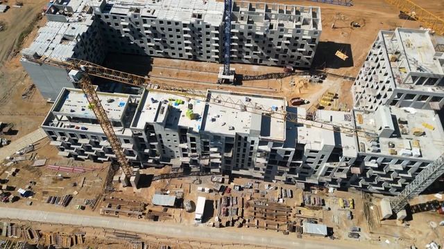 Отчет о ходе строительства жилого комплекса Новая Бор