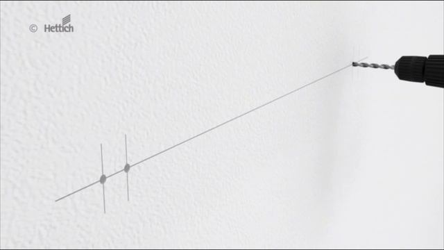 Монтаж шин для навесов HETTICH SAH 215 _ SAH 216