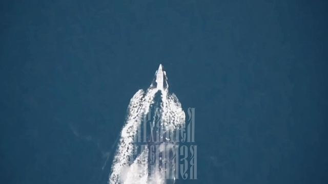 Оператор "Ланцета" точно отработал по вражескому БЭКу, стремившемуся прорваться к Крымскому мосту.