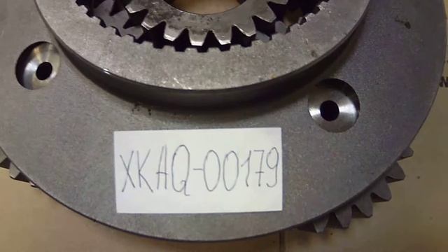 XKAQ-00179 Водило в сборе 3-я ступень бортового редуктора хода экскаватора Hyundai R320LC-7