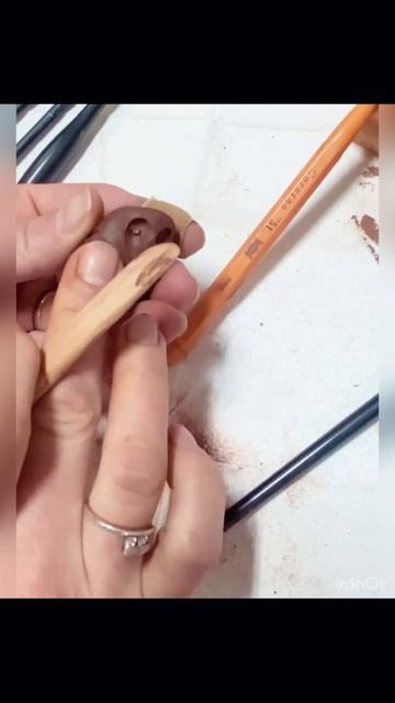Лепка из Брауни. Миниатюра