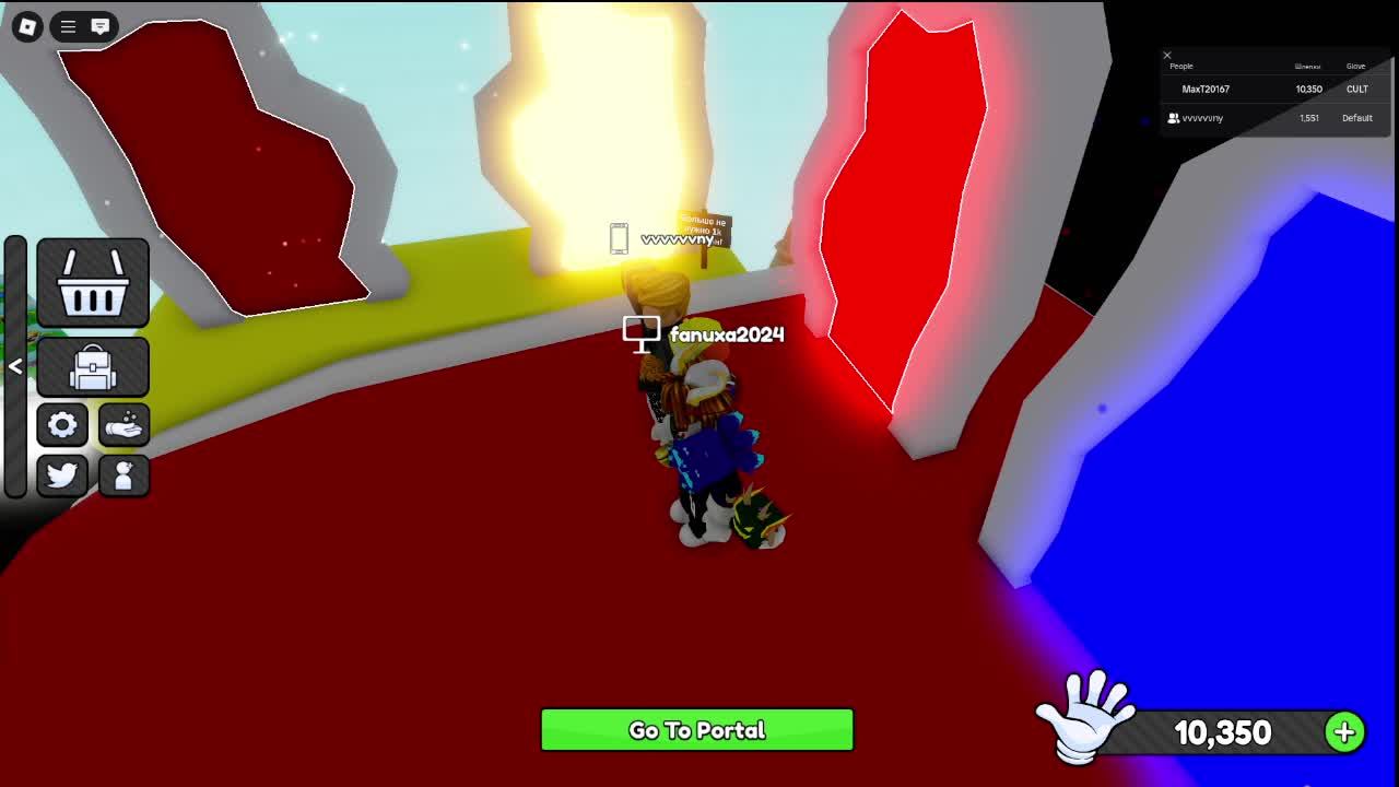 играю с другом в slap battles