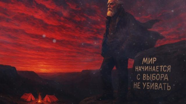 Мир начинается с выбора НЕ УБИВАТЬ
