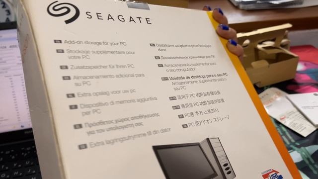 Переносной жёсткий диск Seagate Expansion 4TB