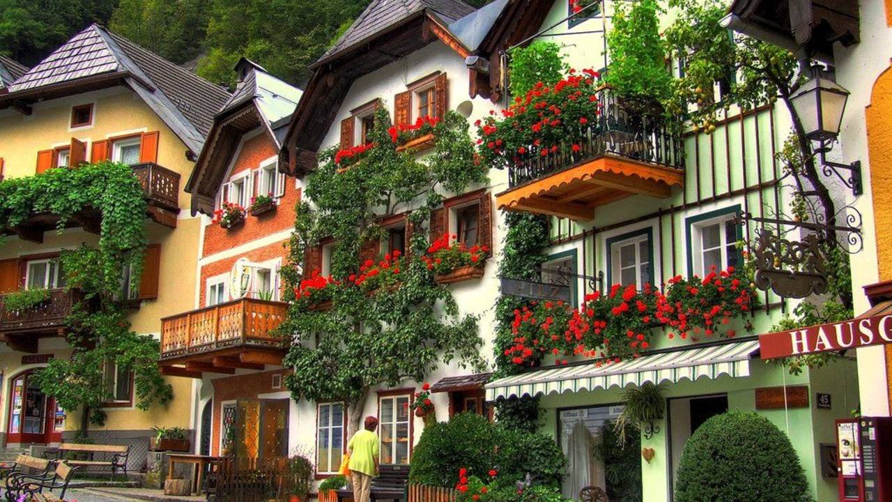 Швейцария. Сказочная деревня Лаутербруннен,