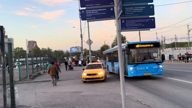 Прогулка по Каспийской улице от станции МЦД-2 Царицыно