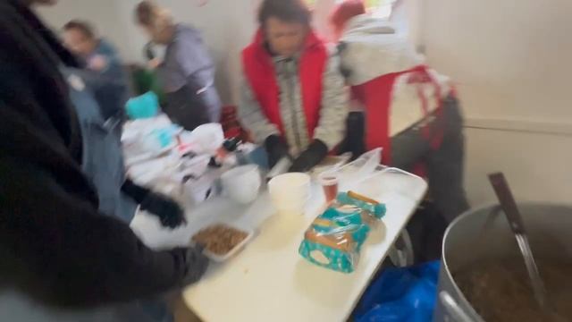 Работа волонтеров