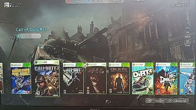 Xbox 360 slim freeboot 250 Gb