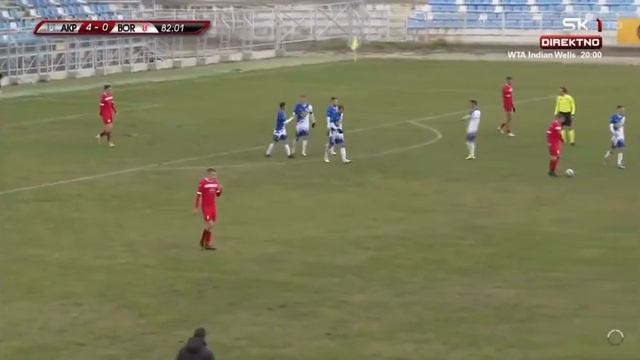 ПМФЛ - 22. коло (АК. ПАНДЕВ - БОРЕЦ 5-0) Гол на Велиновски