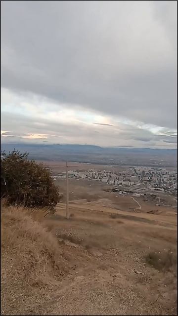 Вид на город от Руставского креста