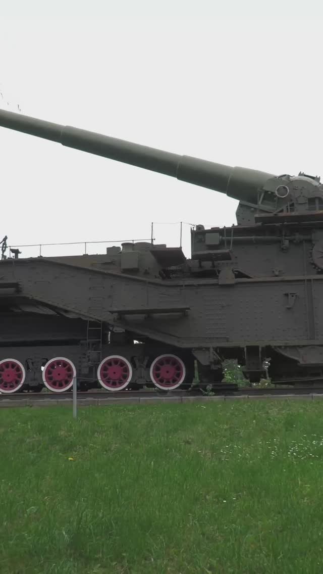 Поезд с пушкой ТМ-3-12 из Калининграда