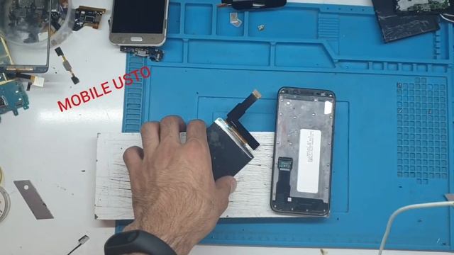 Samaung J600f A600f сенсор шлейф как заменить (100%)