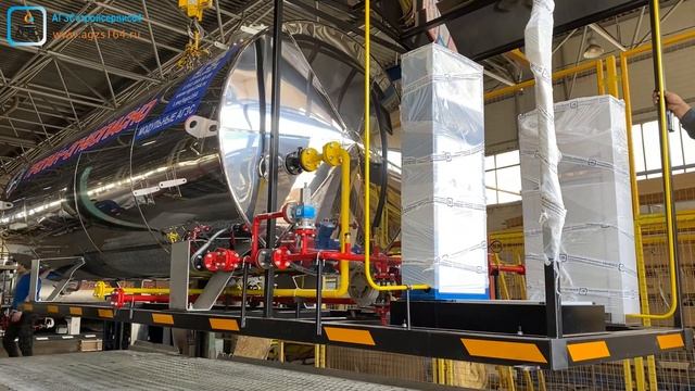🚀Изготовлена и отправлена в город Барнаул, модульная система 10м3 в огне-защите.