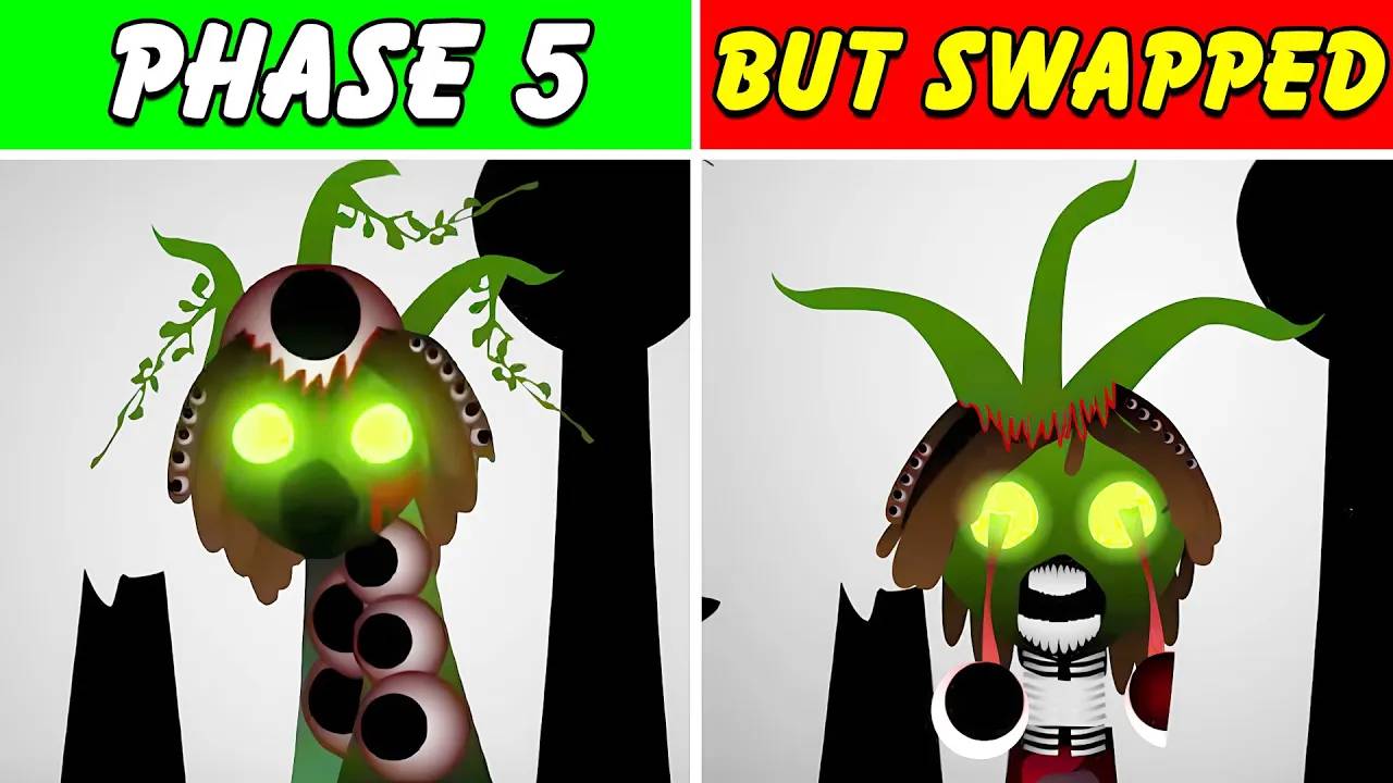Incredibox Sprunki_ Фаза 5, но измененная версия (Новый мод)