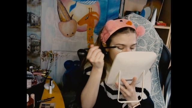 Мой первый раз в макияж/ Простой и быстрый макияж/ Маки