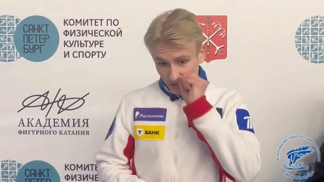 Матвей Ветлугин, интервью ПП Чемпионат Санкт Петербур