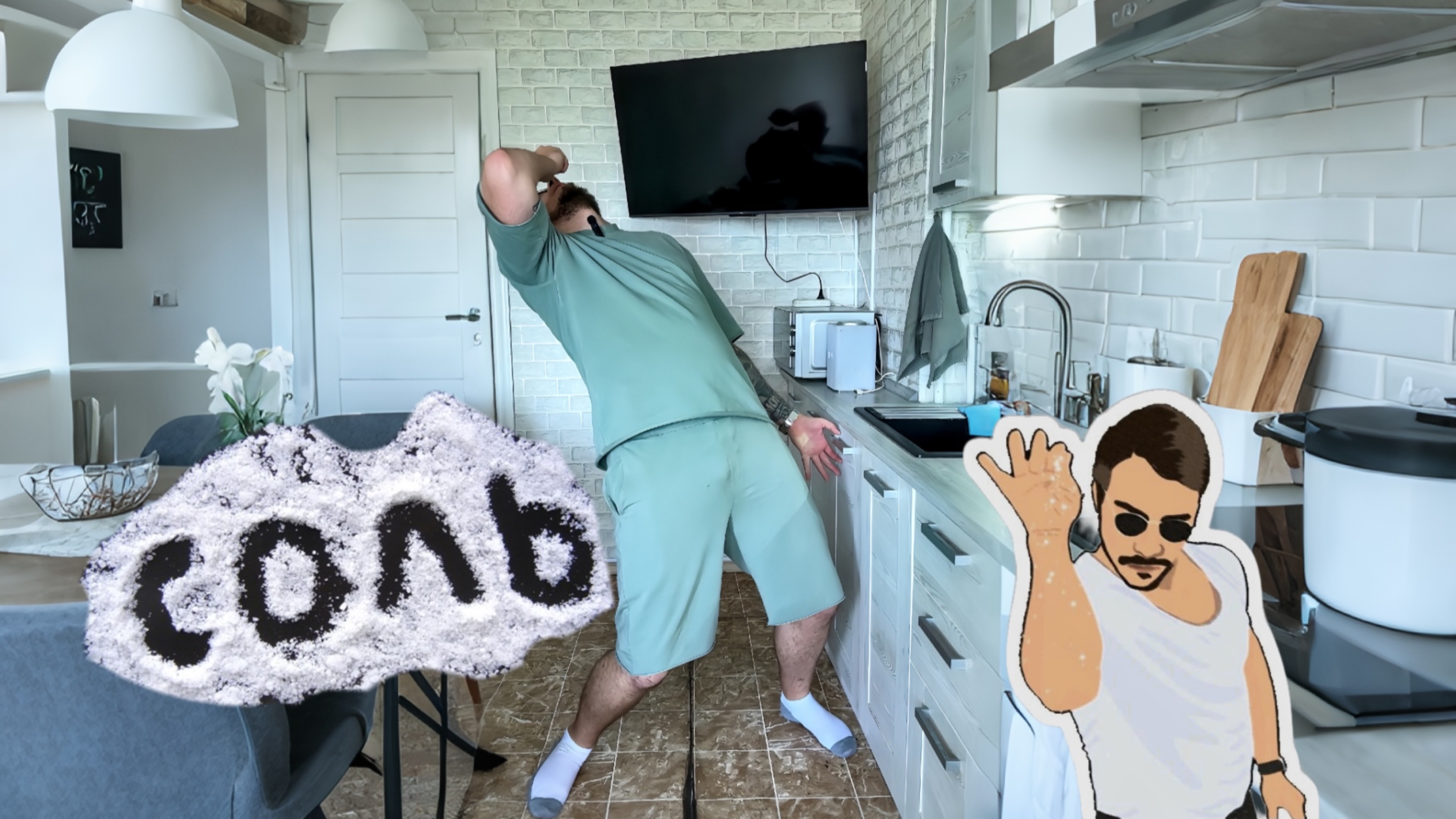 ЛЕЧЕНИЕ СОЛЬЮ ДОМА: Как я чуть не подсел! 😂 (Разоблачение народных методов) #copypaster
