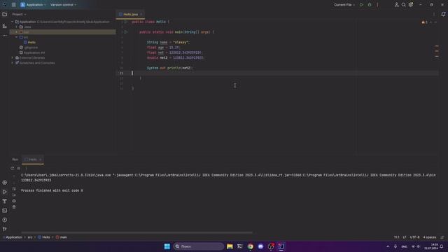 Изучение языка Java. 1 Часть. Переменные и массивы